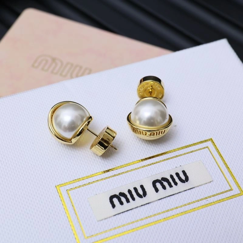 SmoothTexture Miu Miu Earrings 212558