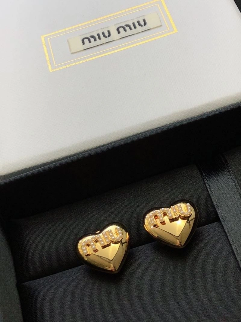 ZipUp Miu Miu Earrings 212546