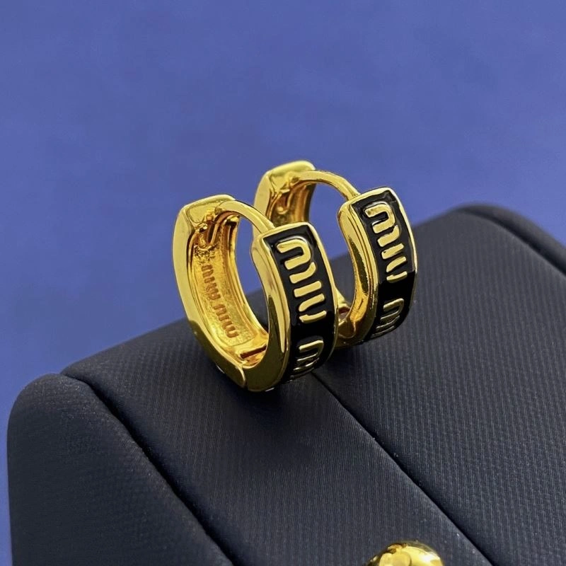 Bold Miu Miu Earrings 211831