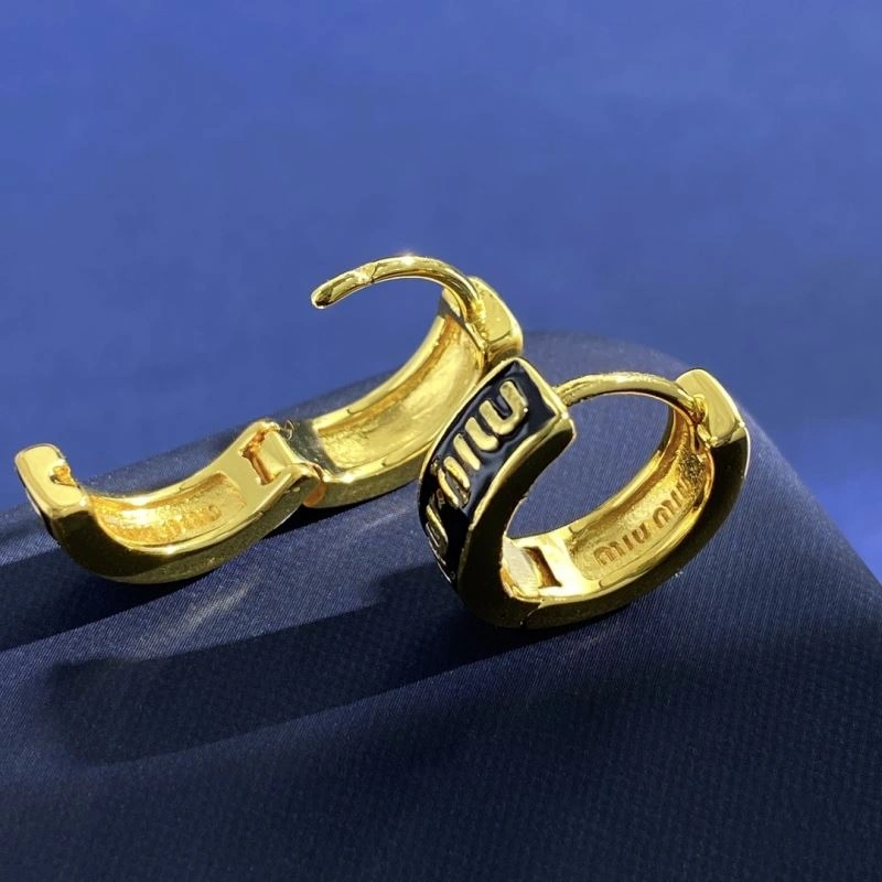 Bold Miu Miu Earrings 211831