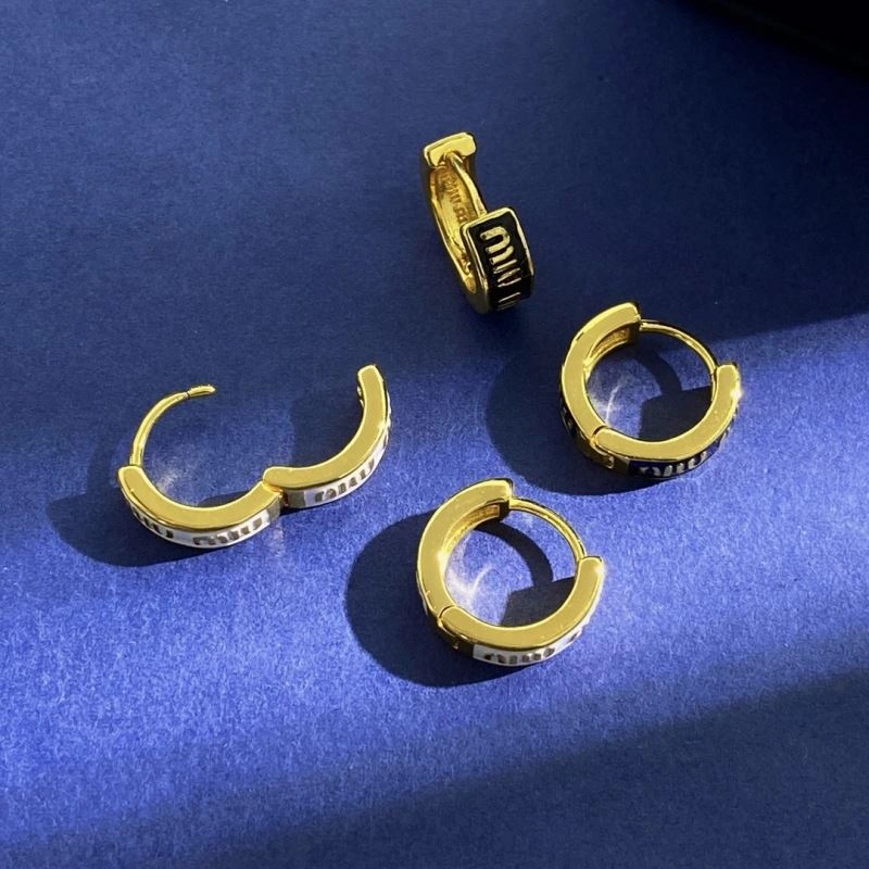 Bold Miu Miu Earrings 211831