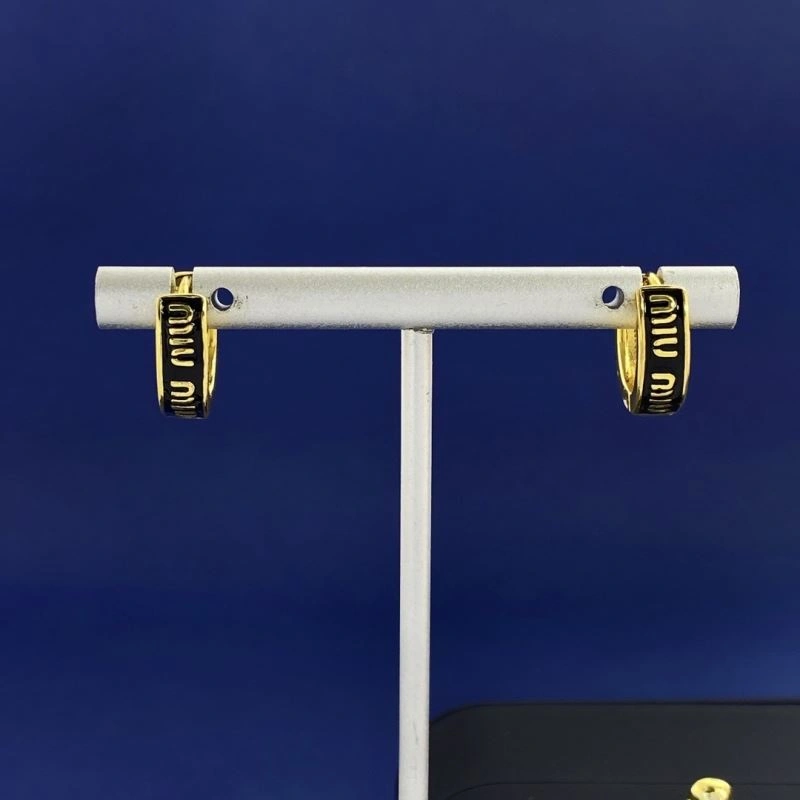 Bold Miu Miu Earrings 211831