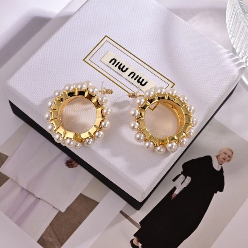 Miu Miu Earrings Neat 211827