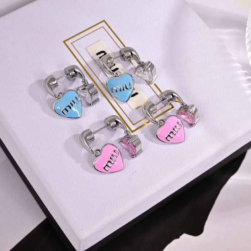 Miu Miu Earrings ZipUp 211820