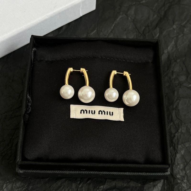 Minimalist Miu Miu Earrings 211138