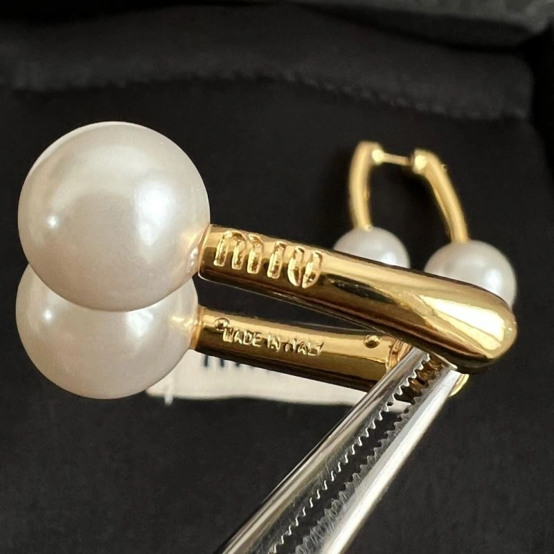 Minimalist Miu Miu Earrings 211138