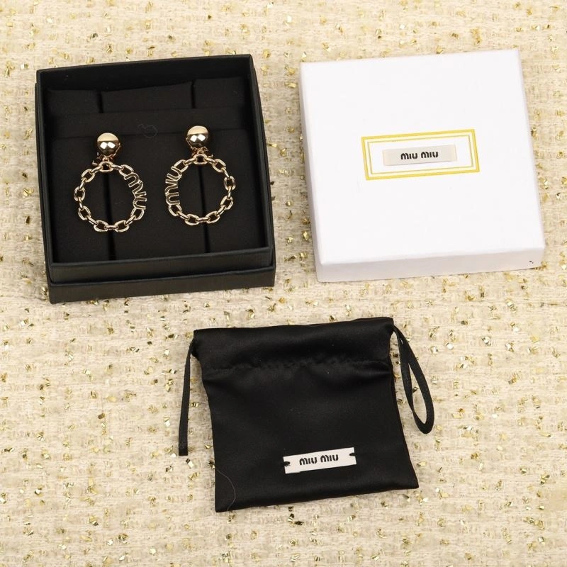 Supportive Miu Miu Earrings 211152