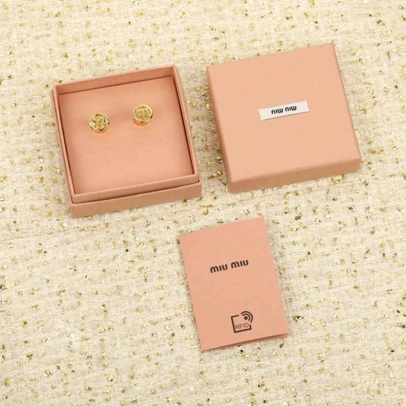 Sophisticated Miu Miu Earrings 210511