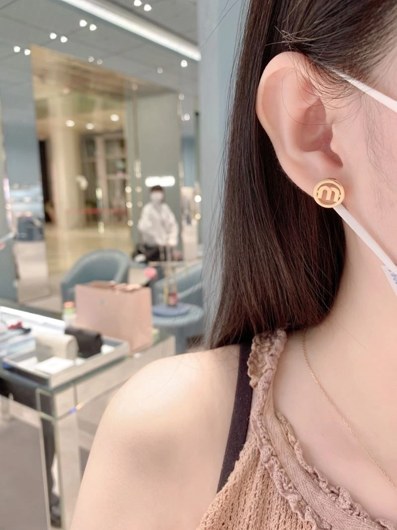 Sophisticated Miu Miu Earrings 210511