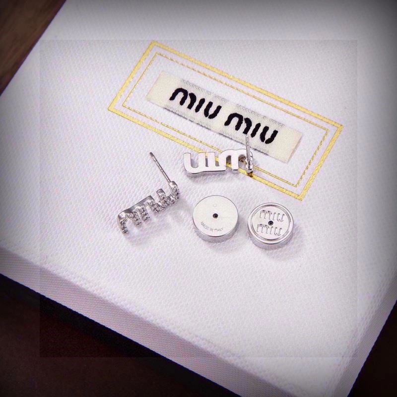 Bright Miu Miu Earrings 209720