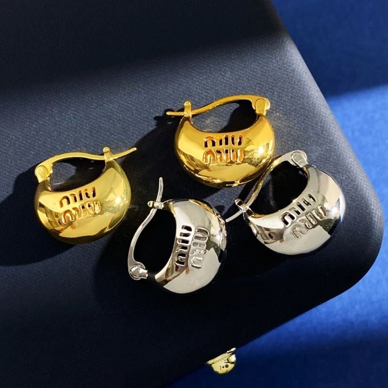 Miu Miu Earrings Durable 209707