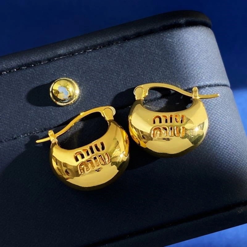 Miu Miu Earrings Durable 209707