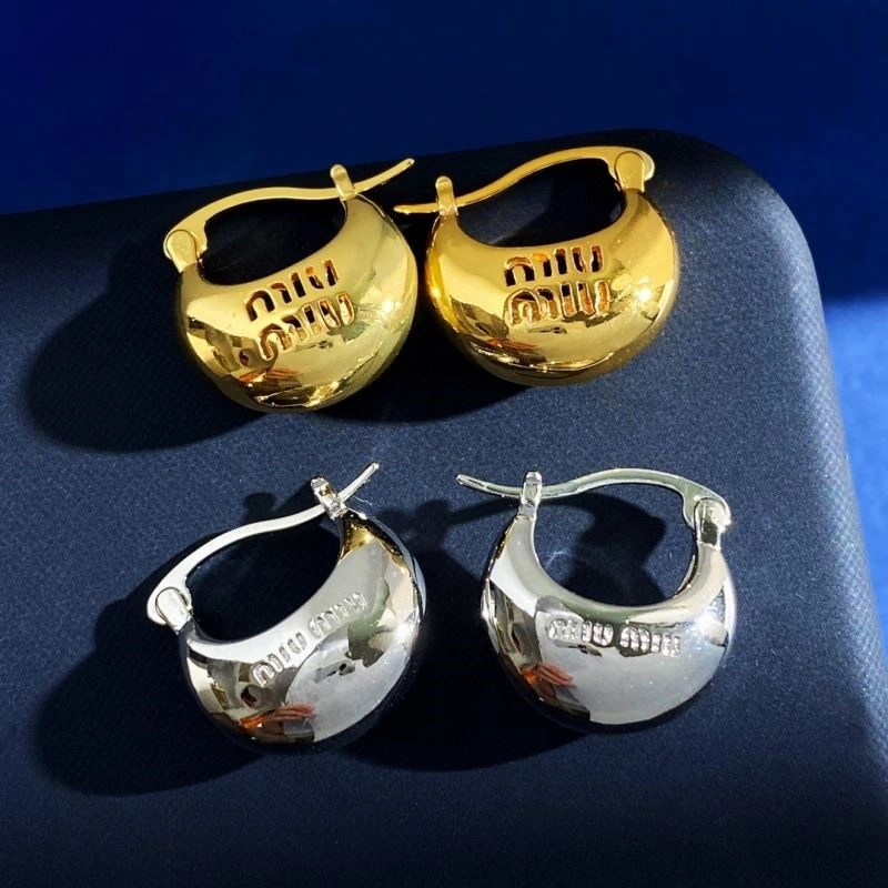 Miu Miu Earrings Durable 209707