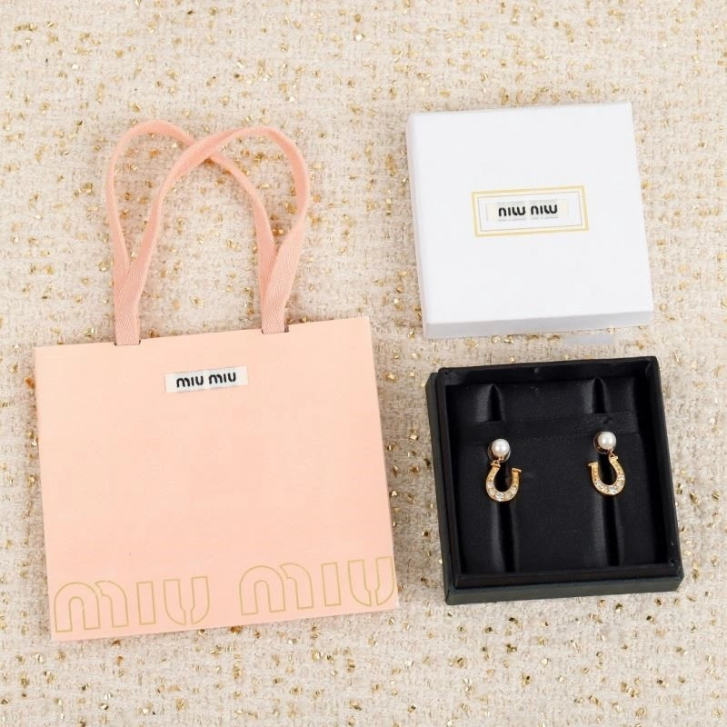 Tailored Miu Miu Earrings 209221