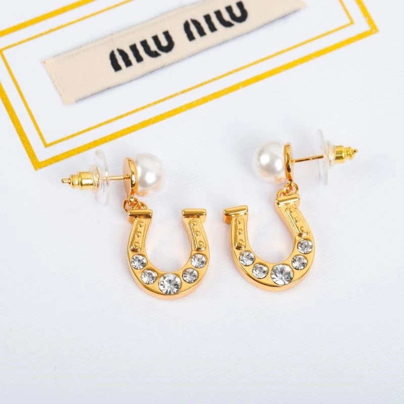 Tailored Miu Miu Earrings 209221