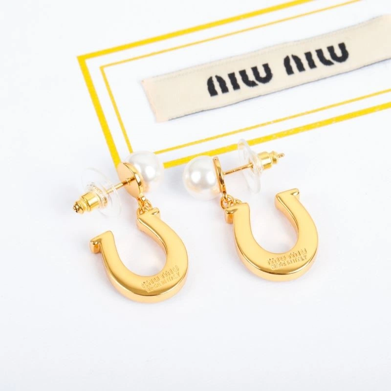 Tailored Miu Miu Earrings 209221