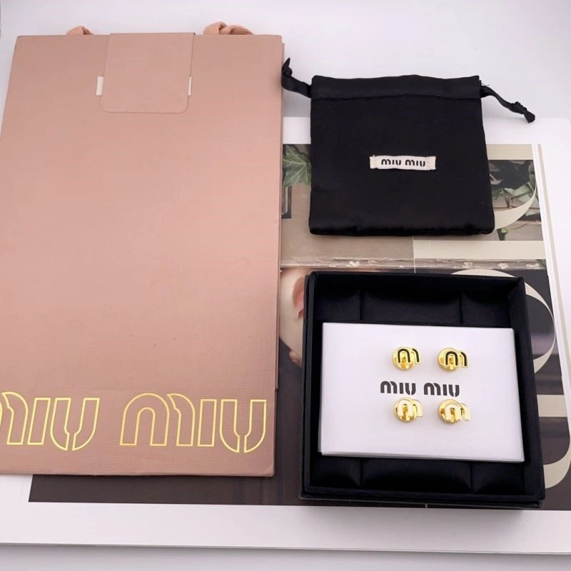 Modern Miu Miu Earrings 209180