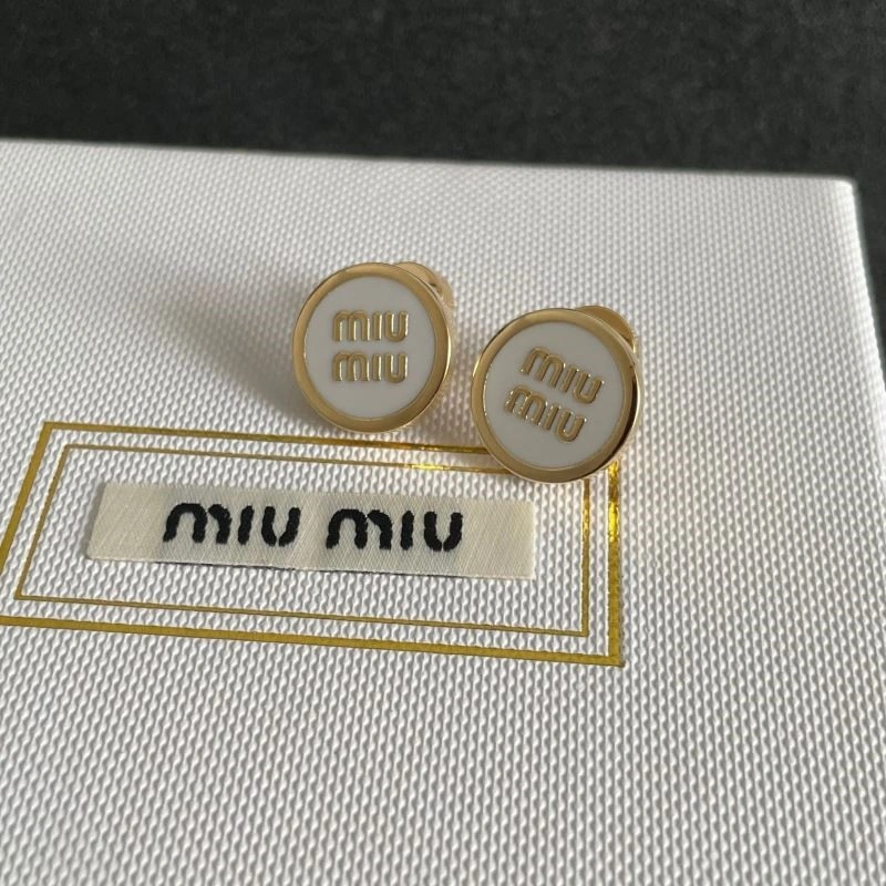 Tailored Miu Miu Earrings 208559