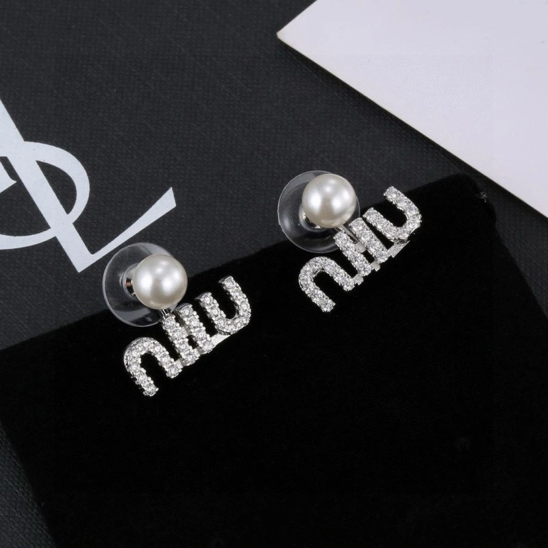 Sleek Miu Miu Earrings 208542