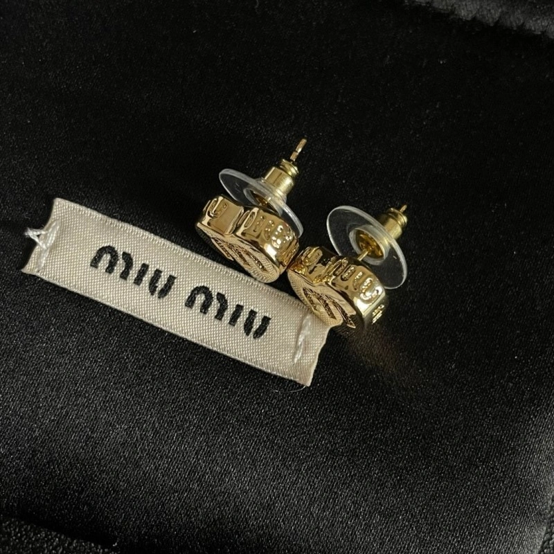 WaterResistant Miu Miu Earrings 208554
