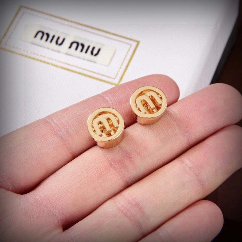 Breathable Miu Miu Earrings 207844