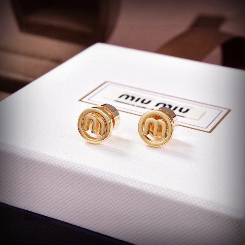 Breathable Miu Miu Earrings 207844