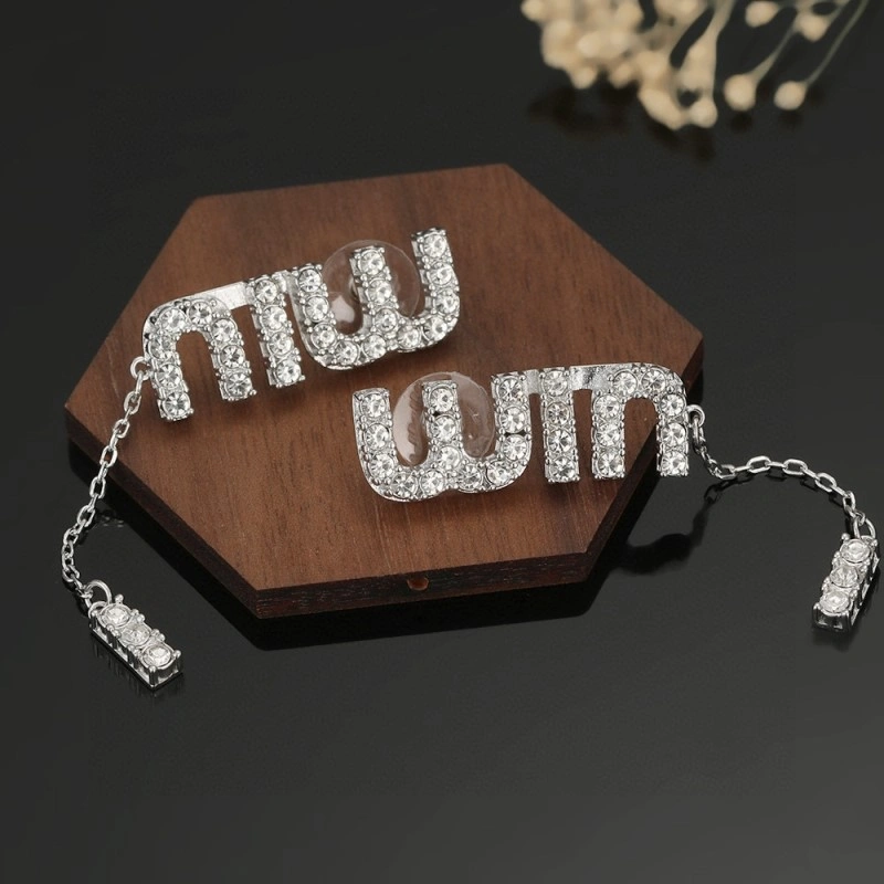 RelaxedFit Miu Miu Earrings 207838