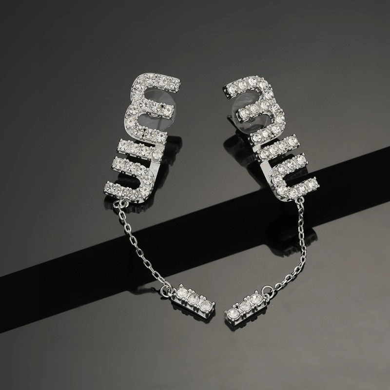 RelaxedFit Miu Miu Earrings 207838