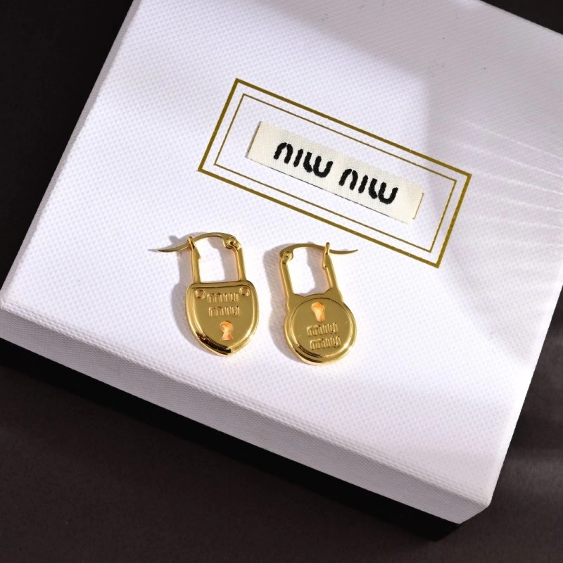 Miu Miu Earrings ZipUp 207830