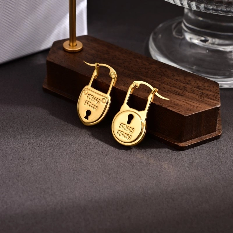 Miu Miu Earrings ZipUp 207830