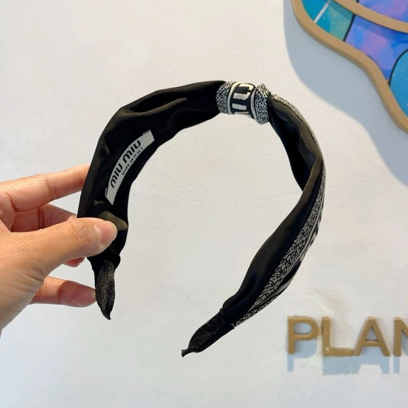 OdorResistant Miu Miu Hair Hoop 263525