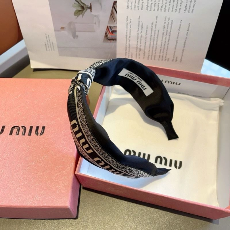 OdorResistant Miu Miu Hair Hoop 263525