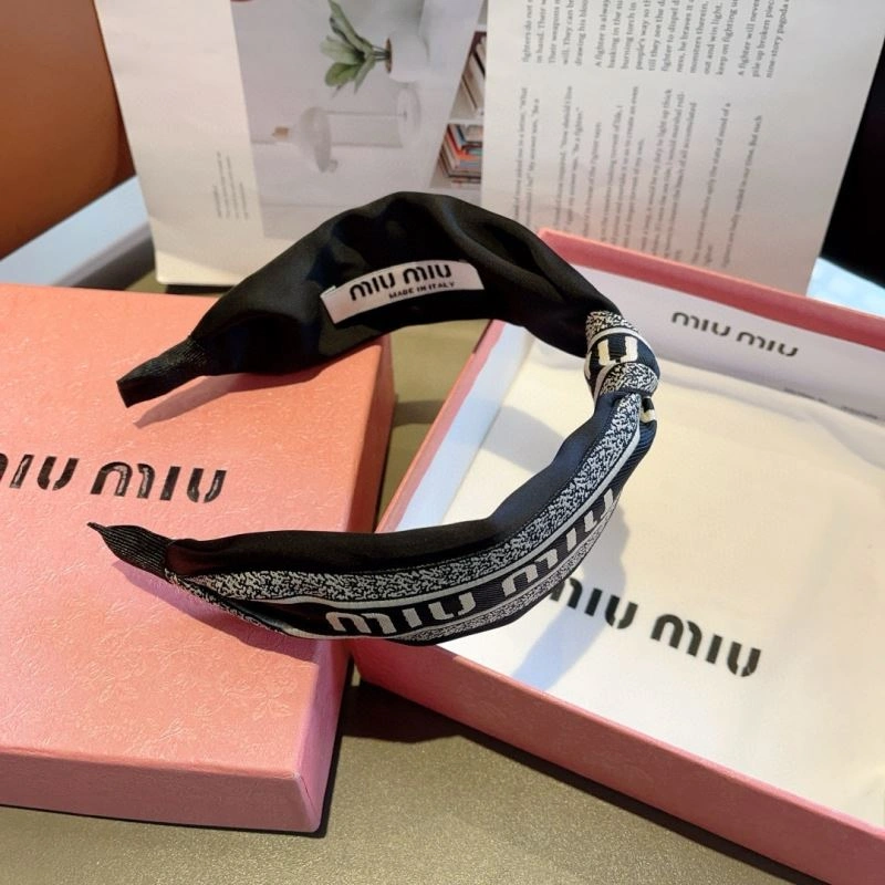 OdorResistant Miu Miu Hair Hoop 263525
