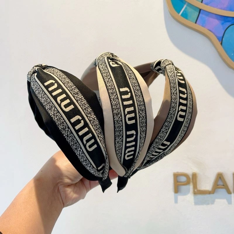 OdorResistant Miu Miu Hair Hoop 263525