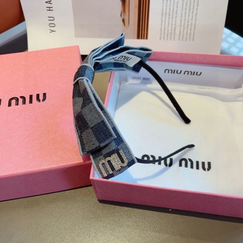 Elegant Miu Miu Hair Hoop 263478