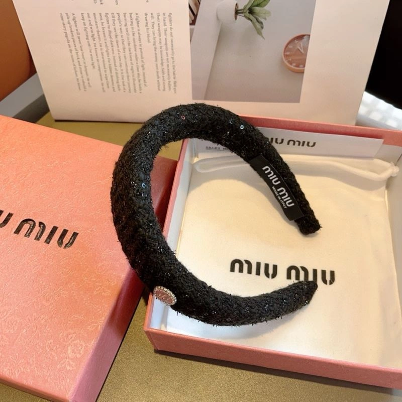 Miu Miu Hair Hoop Classic 263474