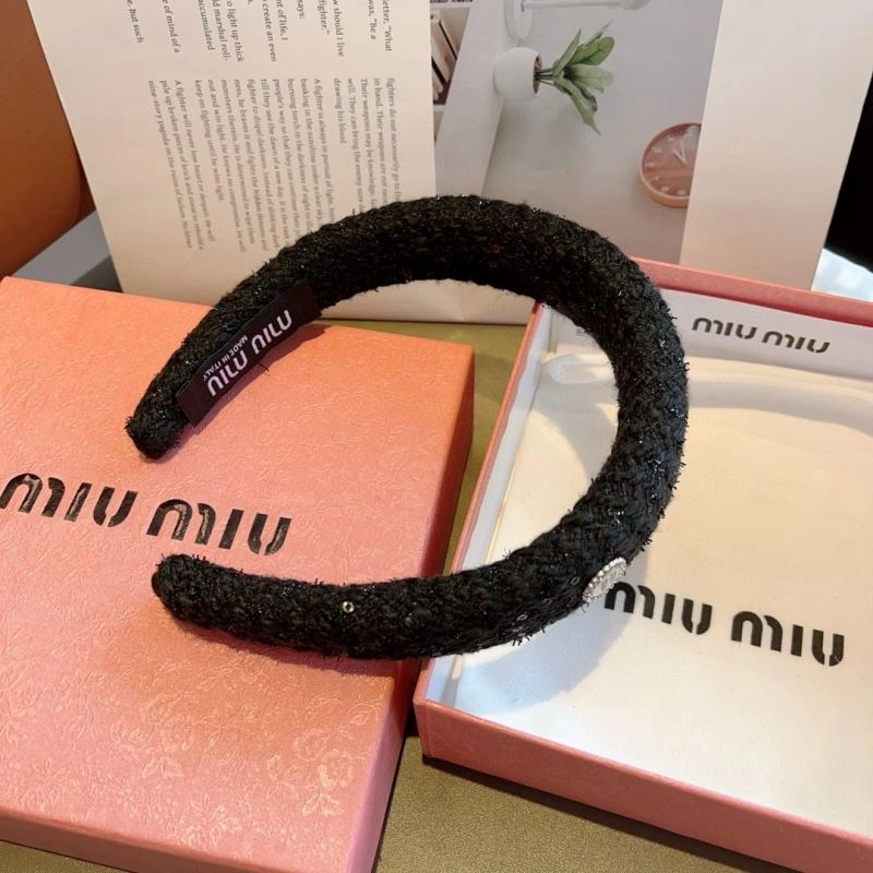 Miu Miu Hair Hoop Classic 263474