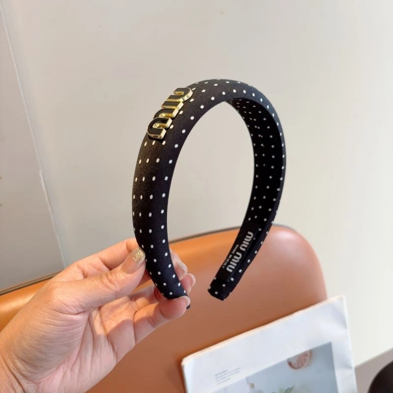 Sustainable Miu Miu Hair Hoop 262947