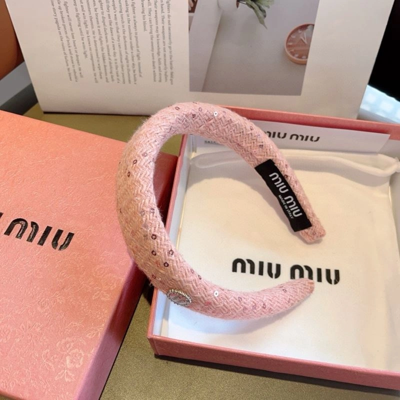 Miu Miu Hair Hoop Classic 262950