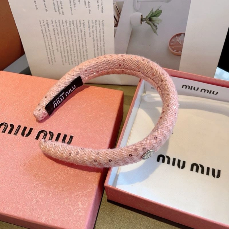Miu Miu Hair Hoop Classic 262950