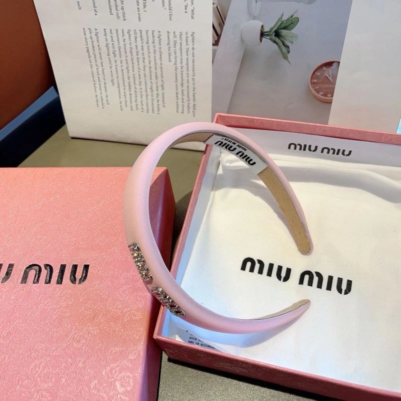WaterResistant Miu Miu Hair Hoop 262893