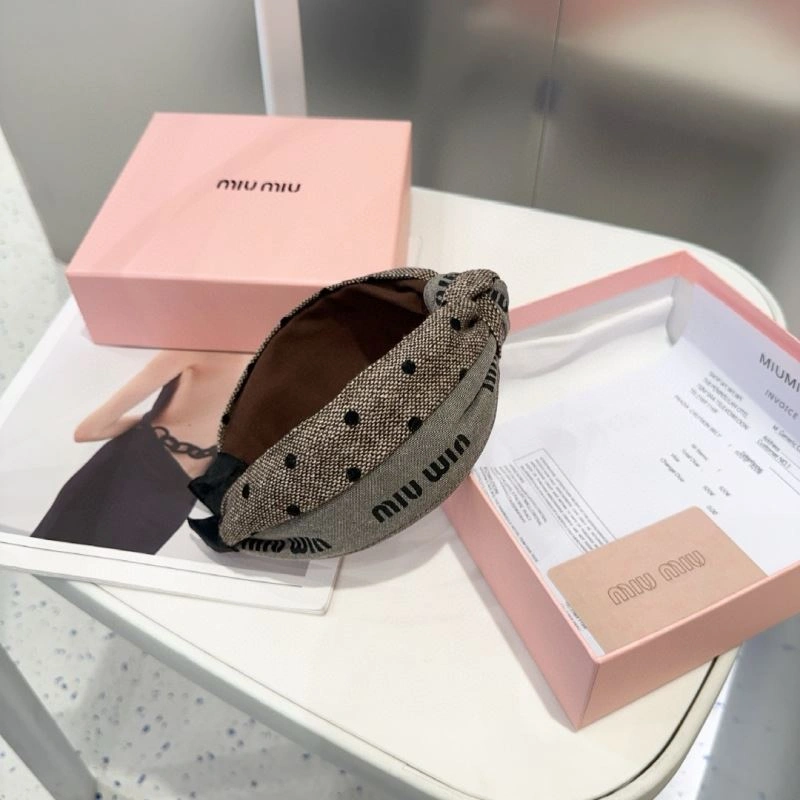 OdorResistant Miu Miu Hair Hoop 264067