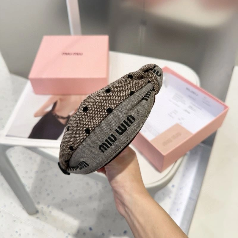 OdorResistant Miu Miu Hair Hoop 264067