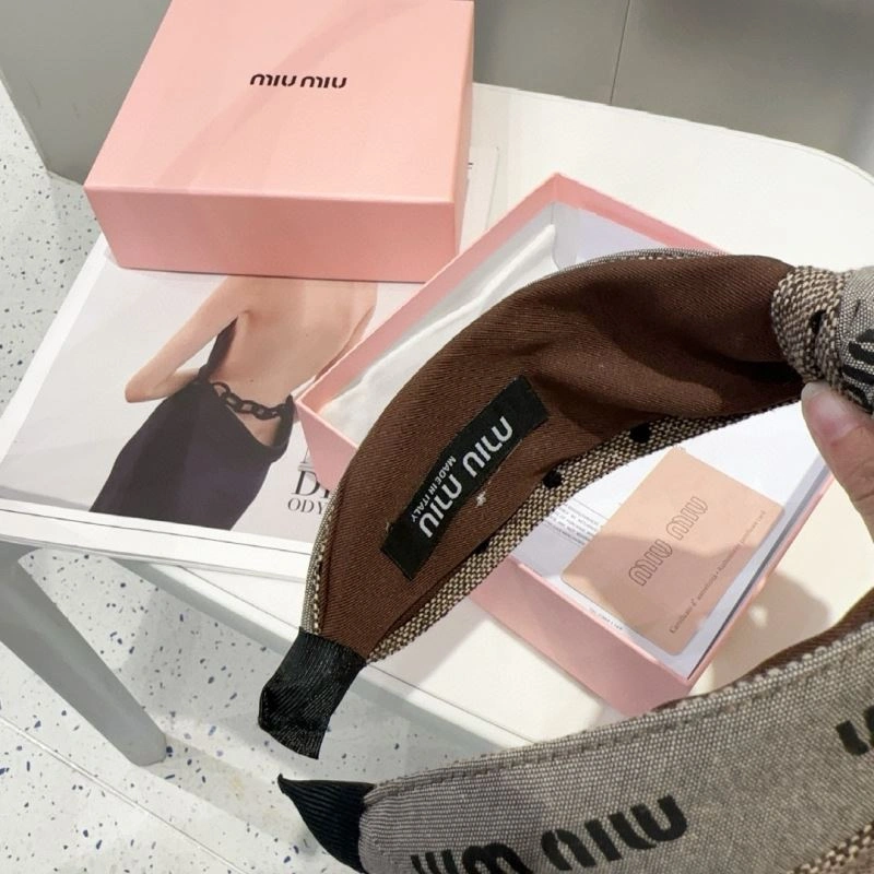 OdorResistant Miu Miu Hair Hoop 264067