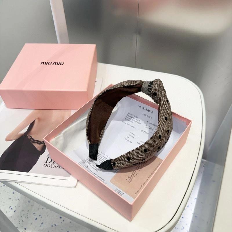 OdorResistant Miu Miu Hair Hoop 264067