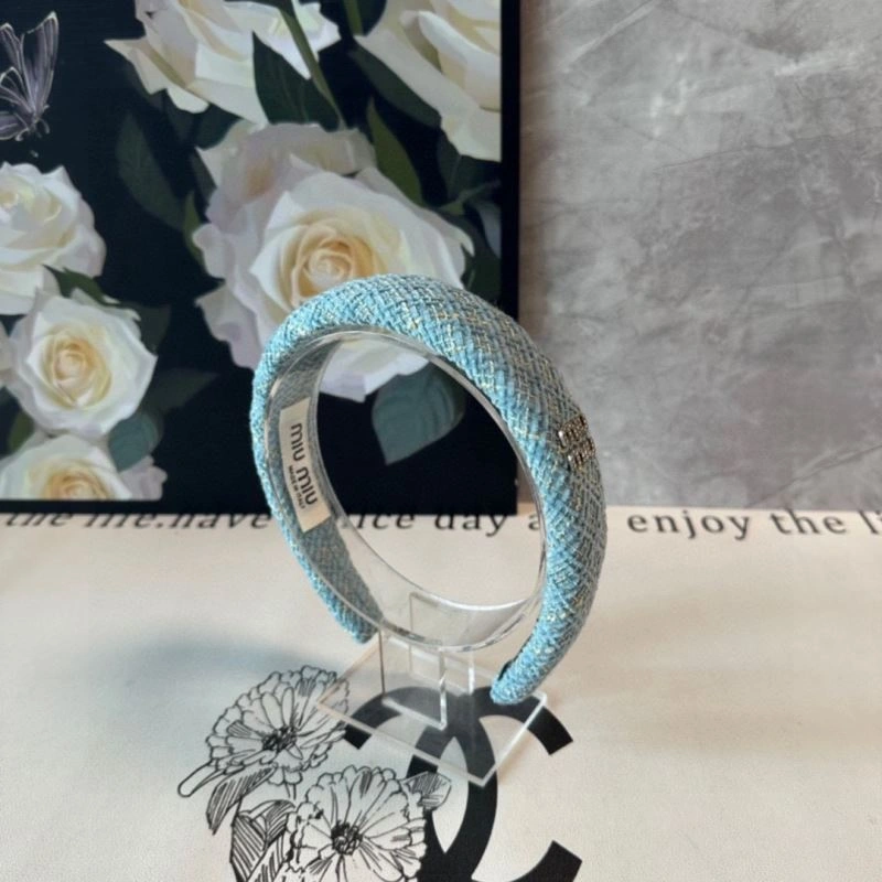 OdorResistant Miu Miu Hair Hoop 264049