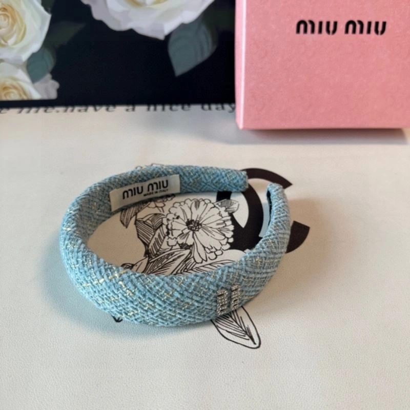 OdorResistant Miu Miu Hair Hoop 264049
