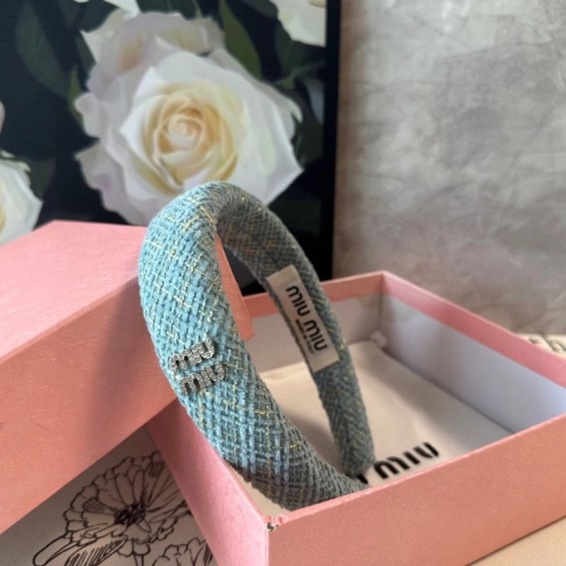 OdorResistant Miu Miu Hair Hoop 264049