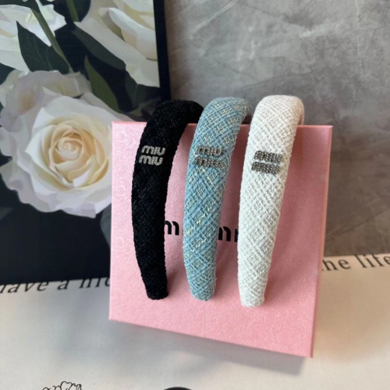 OdorResistant Miu Miu Hair Hoop 264049
