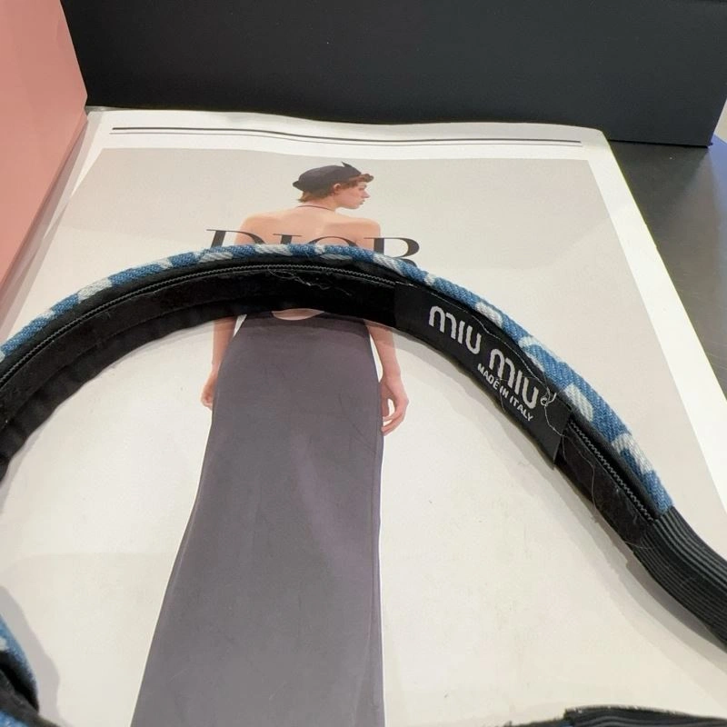 Comfortable Miu Miu Hair Hoop 264068